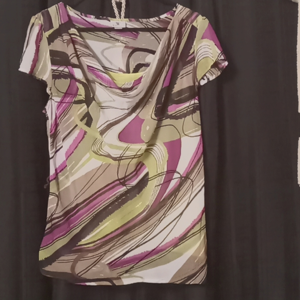 Sheer Blouse, with detachable Silk Liner